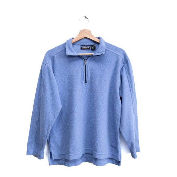 Patagonia Pull Over Sweater Micro D-Luxe in Periwinkle - Picture 1 of 6